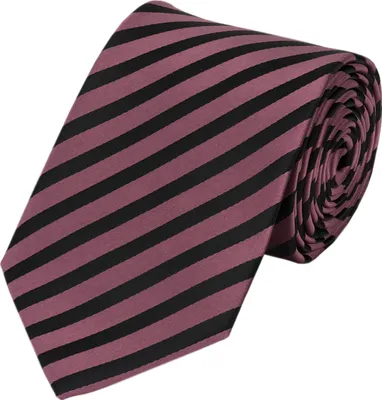 Produktbild von Fabio Farini - 1 Stück Herren Krawatte Rot - verschiedene Rote Männer Schlips in 8cm Breit (8cm), Schwarz Beere - Berry Smoothie/Hexachrome Black