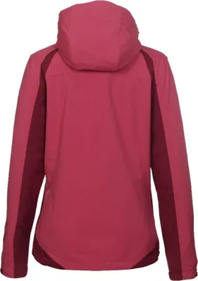 Produktbild von Softshelljacke Damen Tessia Colourblock mit 8.000mm Wassersäule, Farbe:Rosa, Größe:40
