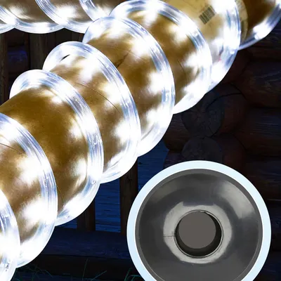 Zdjęcie produktu dla TolleTour – taśma świetlna LED do wnętrz i na zewnątrz, łańcuch świetlny, pasek świetlny, oświetlenie imprezowe, oświetlenie dekoracyjne, oświetlenie świąteczne, białe, 50 m