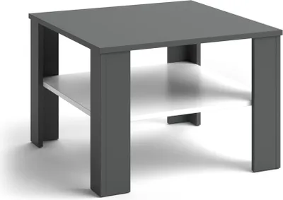 Produktbild von Couchtisch Vicco Homer Weiß/Anthrazit 60 x 60 cm, Model 26790