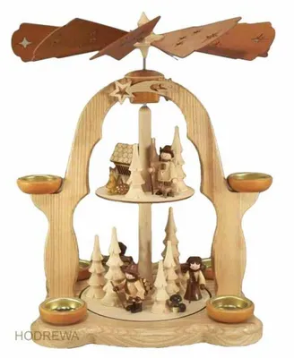 Produktbild von Tischpyramide Waldleute  Höhe 40cm NEU