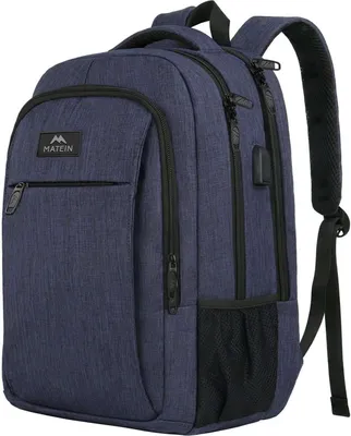Produktbild von Laptoprucksack für 15,6 Zoll Laptop - Wasserdichter und ergonomischer Rucksack für Arbeit und Schule