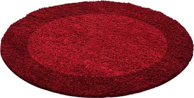 Produktbild von Ayyildiz Hali LIFE2002001503RED, Teppich, Polypropylen (PP), Rot, Rund, 2000 mm, 2000 mm