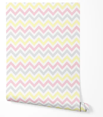 Obrázek produktu pro Vliesová tapeta chevron cikcak obývák 2x2,5 šedá-růžová-pastel