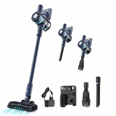 Produktbild von Samako Staubsauger Kabellos CleanDetect Lite 250W - Kabelloser Staubsauger - 2 Aufsätze - Ohne Beutel, mit Akku - Samako