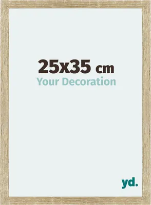 Produktbild von Puzzlerahmen 25x35 cm - Sonoma Eiche - MDF - Mura