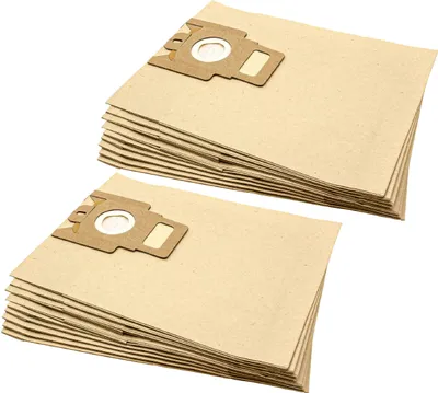 Produktbild von vhbw 20x Staubbeutel Ersatz für Miele Typ F/J/M für Staubsauger - 24cm x 20,5cm Sandfarben