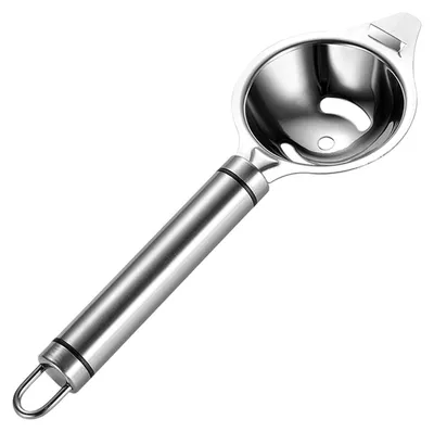 Eiertrenner aus Edelstahl, Eiweiß-Eigelb-Separator, 22,5 cm