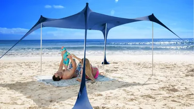 Imagen del producto de Mini tienda de playa con protección UPF 50+