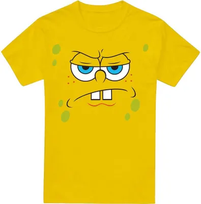 Produktbild von SpongeBob SquarePants - "Angry" T-Shirt für Herren TV6665 (S) (Gelb)