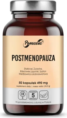 Zdjęcie produktu dla Panaseus Postmenopauza (50 kapsułek) BI9297