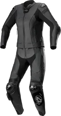 Zdjęcie produktu dla Alpinestars Stella Missile V2 2-częściowy skórzany kombinezon damski czarny / czarny 46