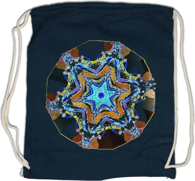 Produktbild von Urban Backwoods Kaleidoscope I, Turnbeutel, Farbe: Navy