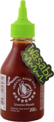 Produktbild von [ 200ml ] FLYING GOOSE Sriracha Sauce mit Wasabi / Sriracha Wasabi VEGETARIAN