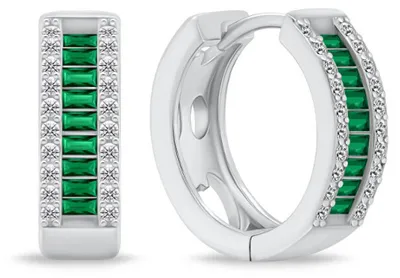 Produktbild von Sparkling silver rings with zircons EA475WG