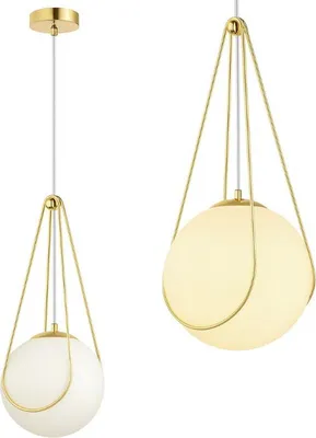 Zdjęcie produktu dla LAMPA SUFITOWA WISZĄCA APP1793-1CP 20cm Złota