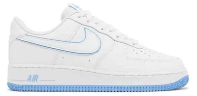 Produktbild von Nike Air Force 1 '07 Low White University Blue Sole - EU: 44