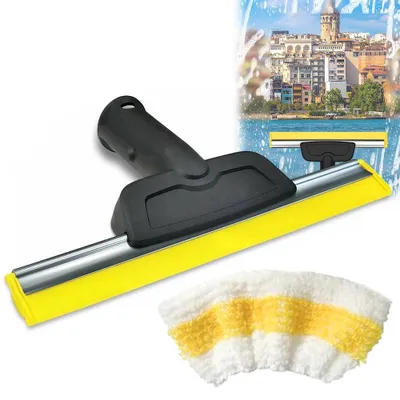 Fenstersprüher für Dampfreiniger, Mikrofasertuch-Set, kompatibel SC1–SC7