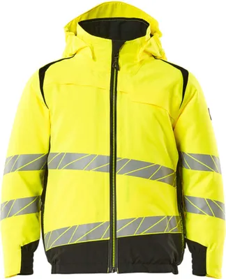 Produktbild von MASCOT Winterjacke für Kinder 19935 gelb/schwarz Warngelb, 116