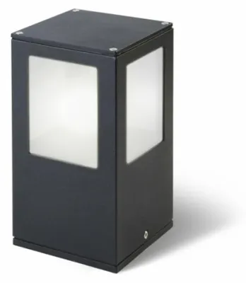 Image de PONDER 20 applique/support noir 230V LED E27 15W IP44