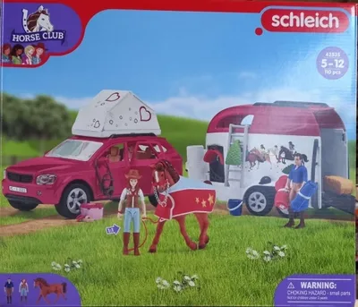 Obrázok produktu pre Schleich 42535 Dobrodružstvo s autom a prívesom pre kone