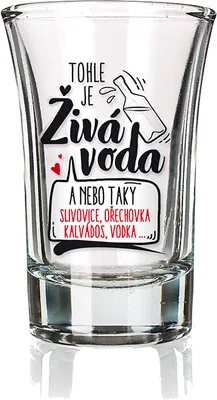 Produktbild von Nekupto Vtipný panák Živá voda