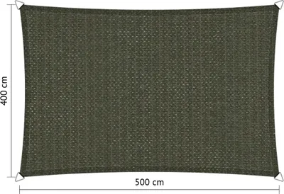 Produktbild von SHADOW COMFORT 4 x 5 m Viereckiges Rechteck Sonnensegel Deep Grey