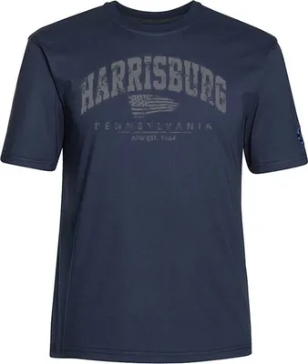 Produktbild von Übergrößen T-Shirt Harrisburg Grau AHORN SPORTSWEAR dark blue 3XL