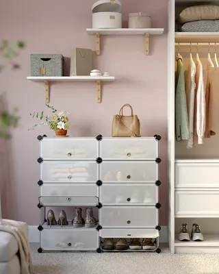 Produktbild von Skříňka na boty s oděvními doplňky 173 cm modulární