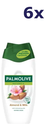 Produktbild von 6x Palmolive Douchegel - Almond 250 ml