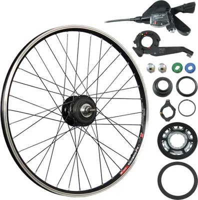 Produktbild von 26 Zoll Hinterrad DT Swiss 535 Hohlkammer Shimano Alfine 8 Gang Nabenschaltung