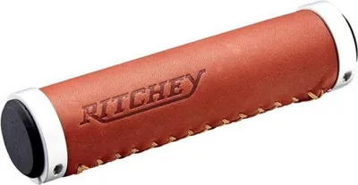 Image de Poignée Ritchey Classic Lock-On 128/33mm similicuir marron