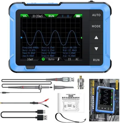 Produktbild von Digitale Oscilloscope mit Signalgenerator, 10 MHz Bandbreite