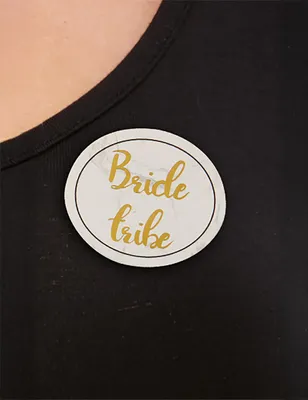 Produktbild von Bride to be Sticker-Set 5 Stück weiß-gold - Einheitsgröße