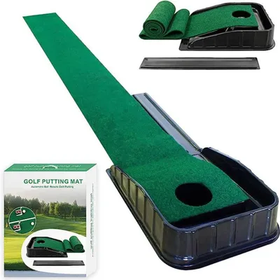 Immagine prodotto di INF Nuovo Trainer da Golf per Putting (2,2m) con Ritorno Automatico Palla