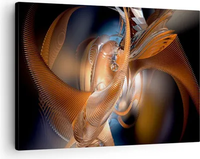 Produktbild von Bild auf Leinwand - Leinwandbild - Grafik konzept abstraktion - 70x50cm - Wand Bild - Wanddeko - Leinwanddruck - Bilder - Kunstdruck - Wanddekoration - Leinwand bilder - Wandkunst - AA70x50-2332