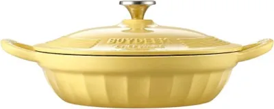 Produktbild von Cratita cu capac BUYDEEM CP581-MY, 3.3 l, Fonta Galben