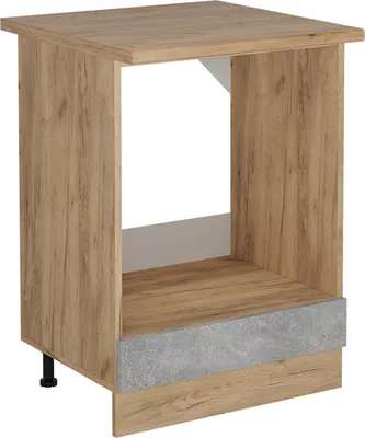 Immagine prodotto di Mobile per forno da incasso Vicco R-Line Calcestruzzo 60 cm , PL Rovere, Model 53618