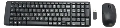 Immagine prodotto di Logitech Mk220 Kit Mouse E Tastiera Wireless Qwerty Es Layout Spagnolo Set