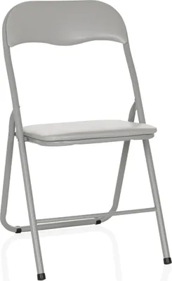 Produktbild von hjh OFFICE Klappstuhl TUDELA BASIC Polyvinylchlorid (PVC) Beistellstuhl Gästestuhl Stuhl klappbar bis 120 kg belastbar