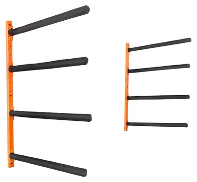 Produktbild von Kayak Wandalterung Kajak Aufhänger 1168 x 850 x 45 mm, Kajakständer 4 Kajaks 797, 5 ± 10 mm Stützarmlänge, 181