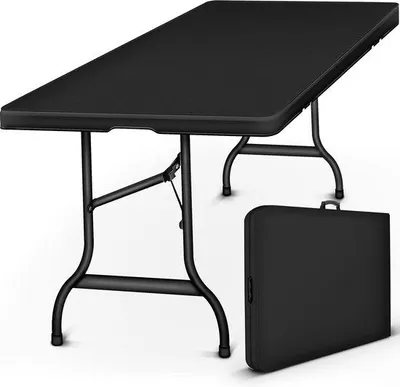 Immagine prodotto di Tavolo da campeggio pieghevole - 180x75 cm - Tavolo pieghevole - Tavolo da festa