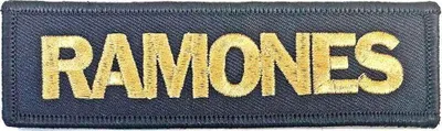 Produktbild von Ramones Gold Logo Aufnäher zum Aufnähen