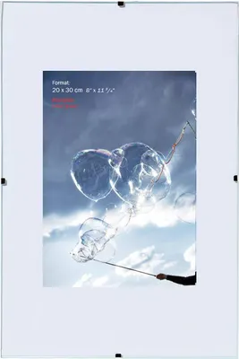 Zdjęcie produktu dla HNFD Clip Frame 13x18 Normal Glass Frameless Picture Holder (ramka na zdjecia)