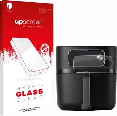 Produktbild von upscreen Schutzglas für Philips Airfryer HD9876/90 Schutzfolie Panzer Folie Glas Display Schutz klar