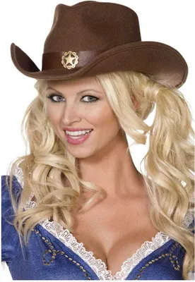 Produktbild von Brauner Westernhut aus Filz