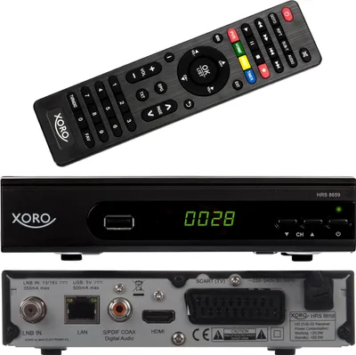 Immagine prodotto di Xoro HRS 8659 HD DVB-S2 Receiver