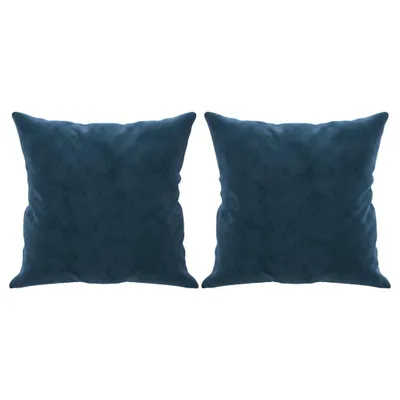 Immagine prodotto di vidaXL Cuscino decorativo 2 pz. Velluto blu 40x40 cm
