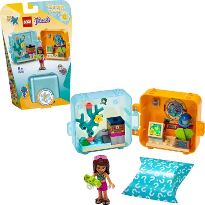 Produktbild von LEGO Friends Andreas Sommer Würfel - Tauchschule - 41410, Bausatz, 6 Jahr(e), 43 Stück(e), 95 g