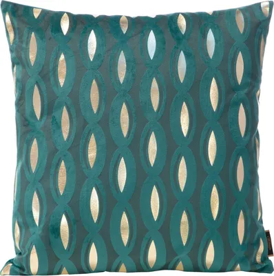Immagine prodotto di EUROFIRANY | Copricuscino - 45 x 45 cm - Copricuscino turchese - Design moderno ed elegante